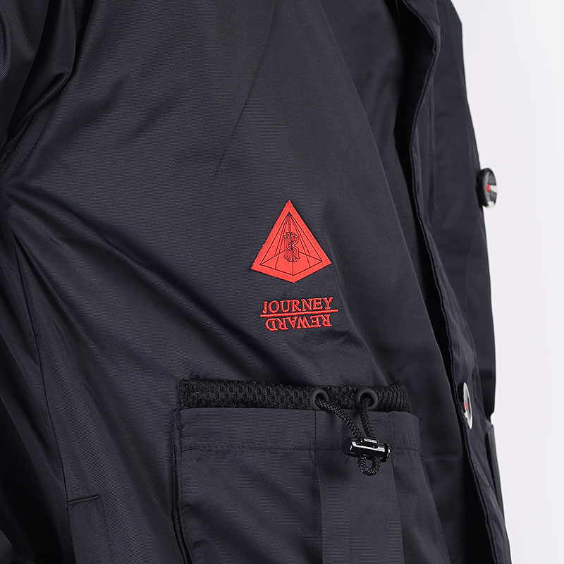 мужская черная куртка Nike Kyrie Protect Jacket DA6696-010 - цена, описание, фото 5